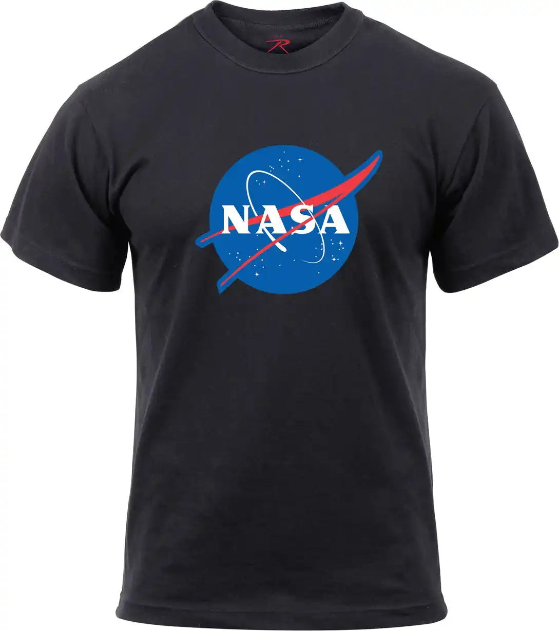Rothco Authentic Nasa Logo Shirt - Black / s