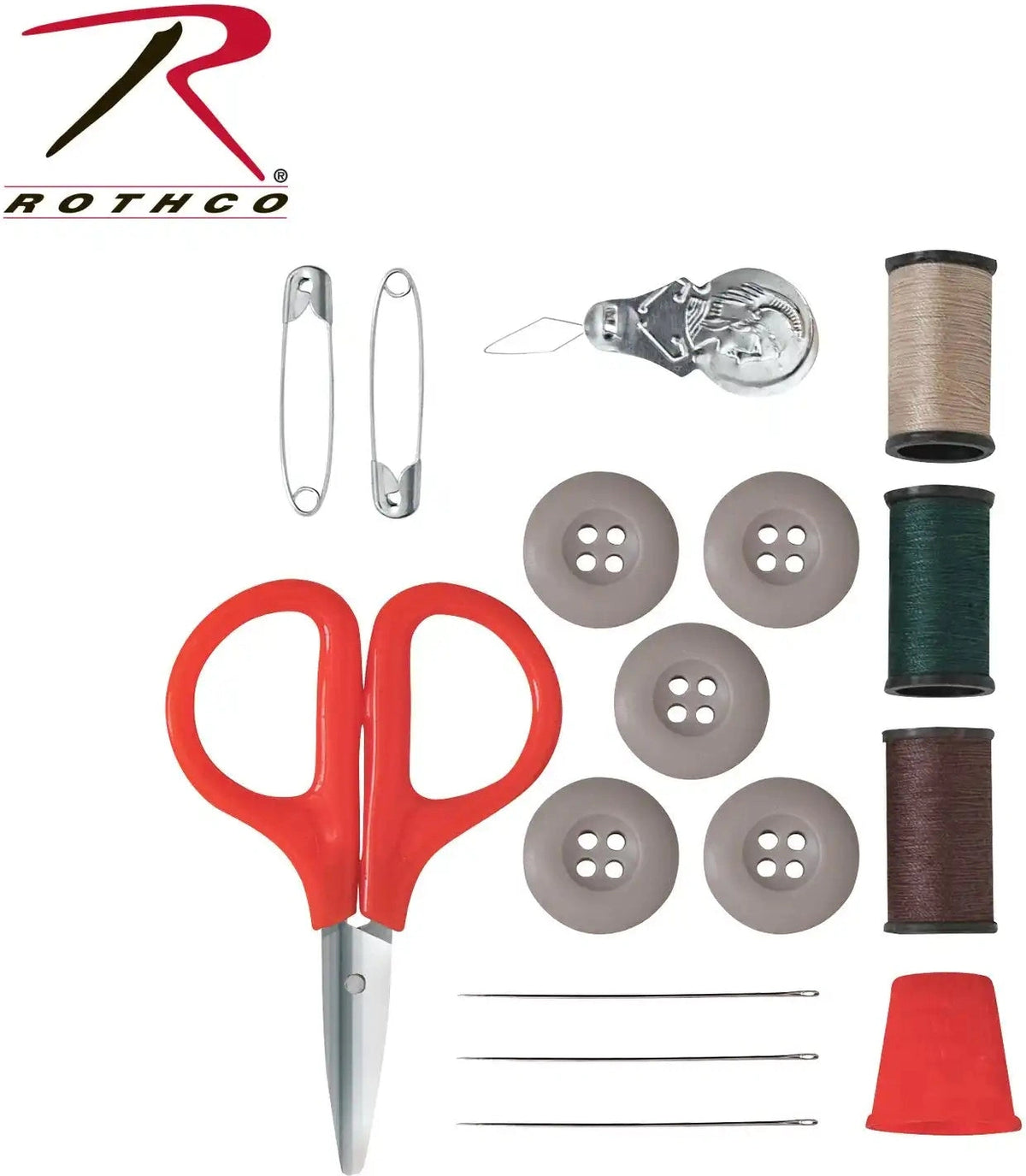 Rothco Bdu Sewing Repair Kit Woodland Camo / one Size