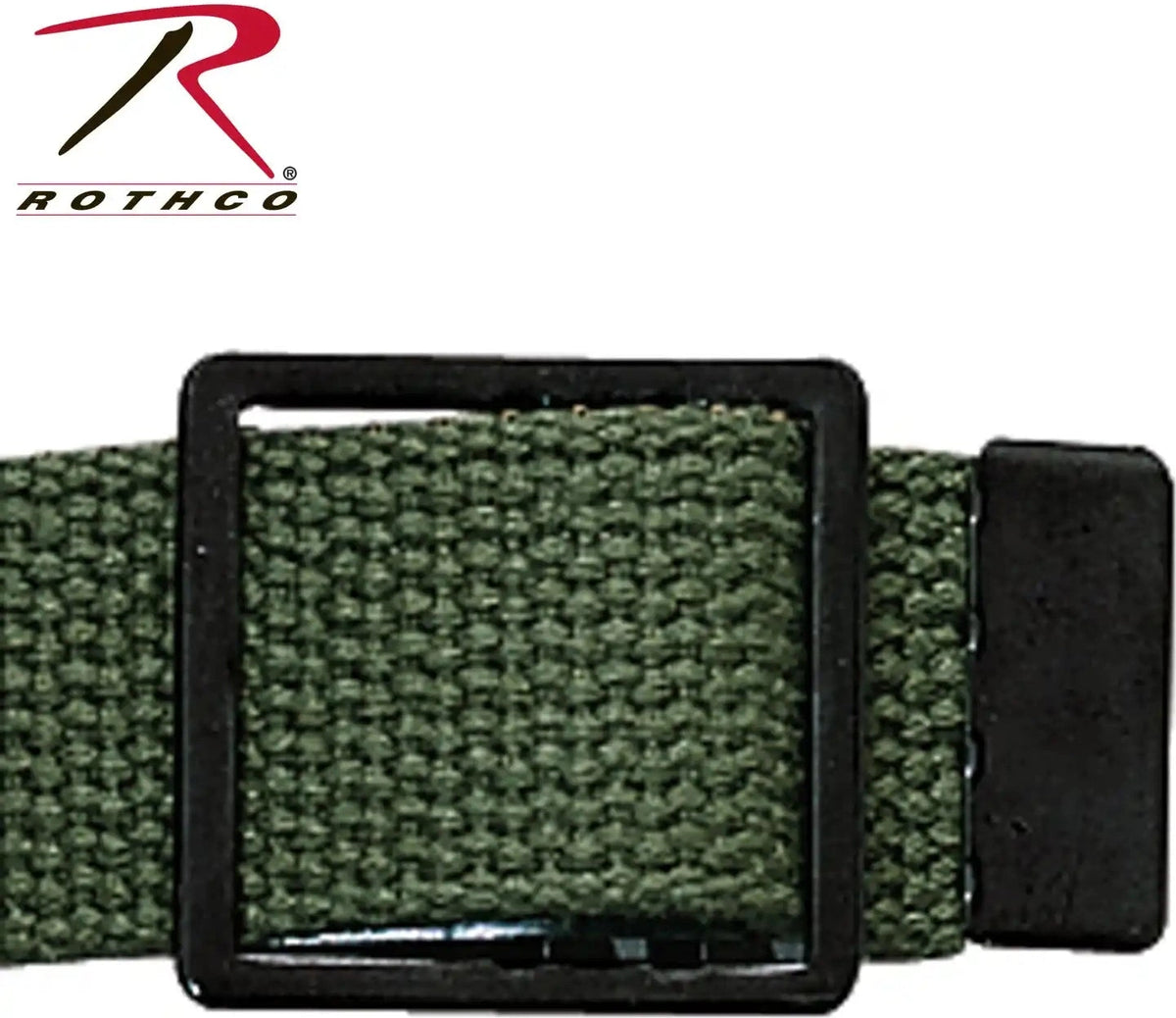 Rothco Black Open Face Web Belt Buckle