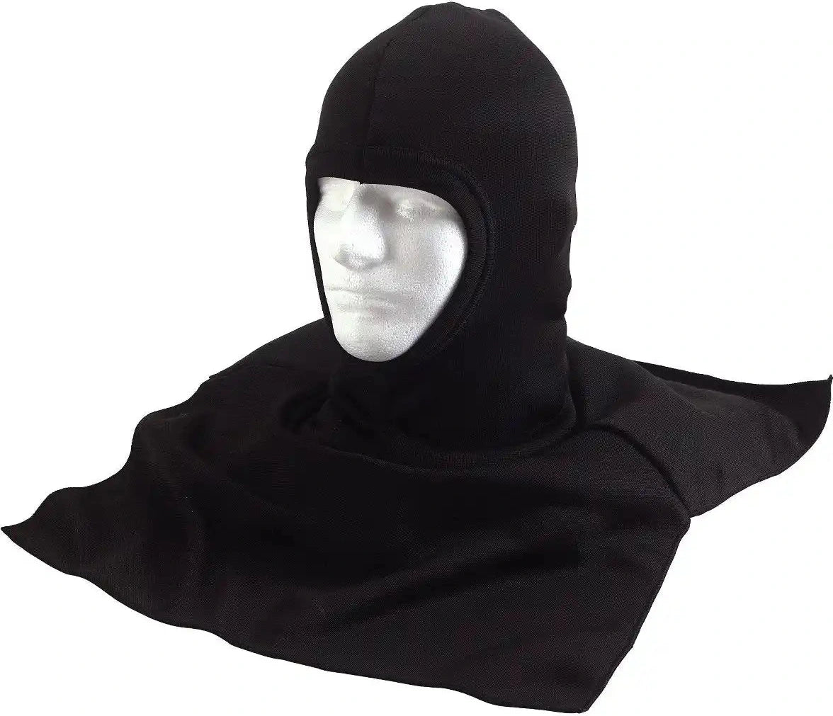 Rothco Black Polyester Balaclava with Dickie