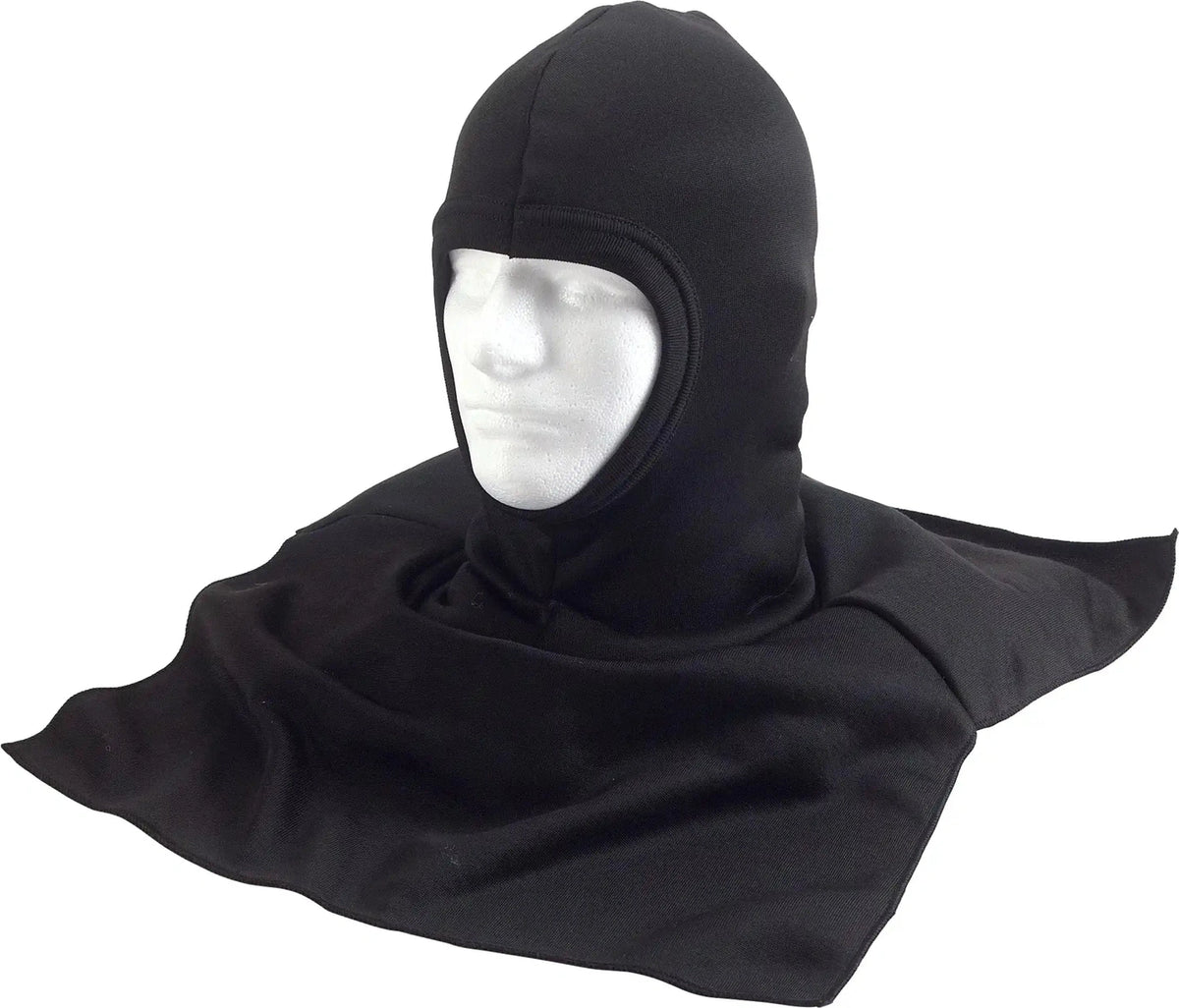Rothco Black Polyester Balaclava with Dickie