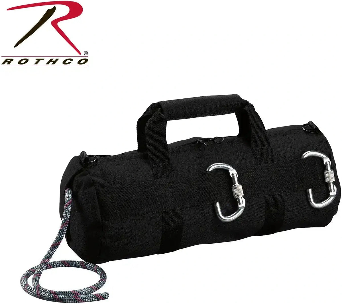 Rothco Black Stealth Rappelling Bag