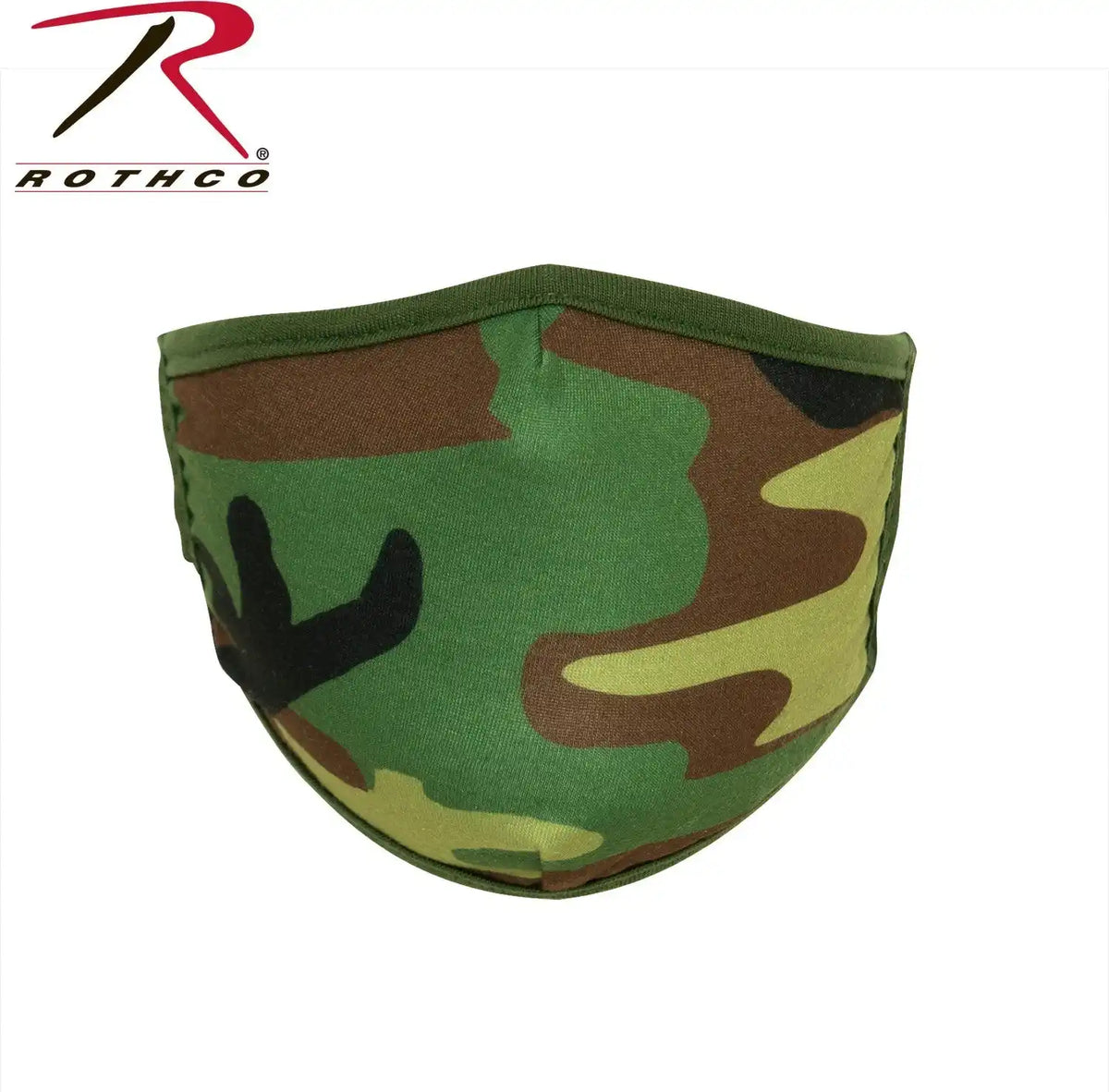 Rothco Camo 3 Layer Polyester Face Mask