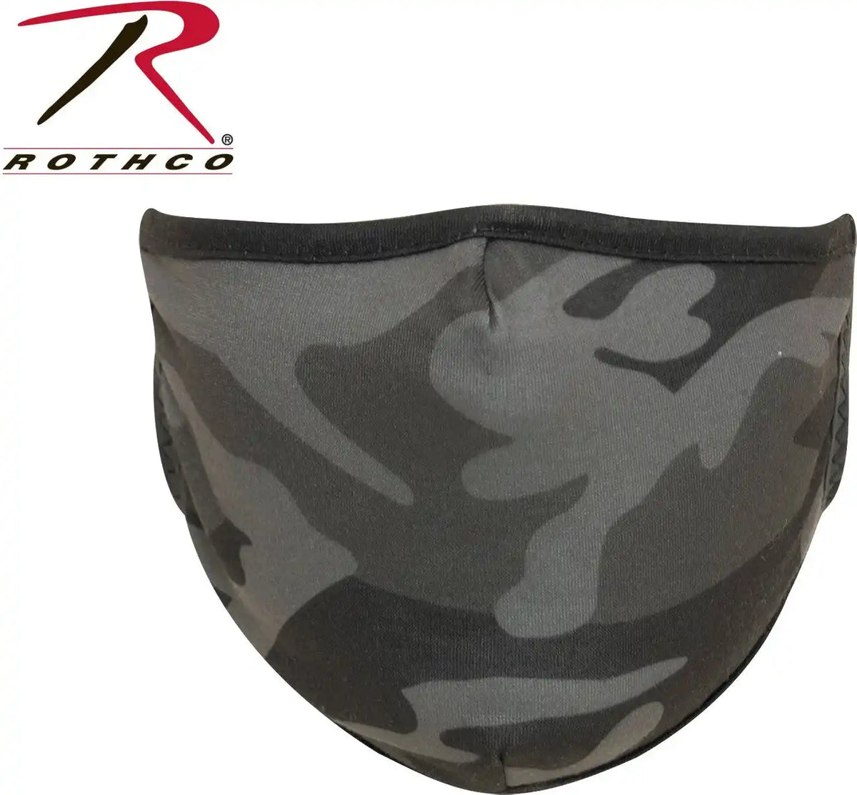 Rothco Camo 3 Layer Polyester Face Mask