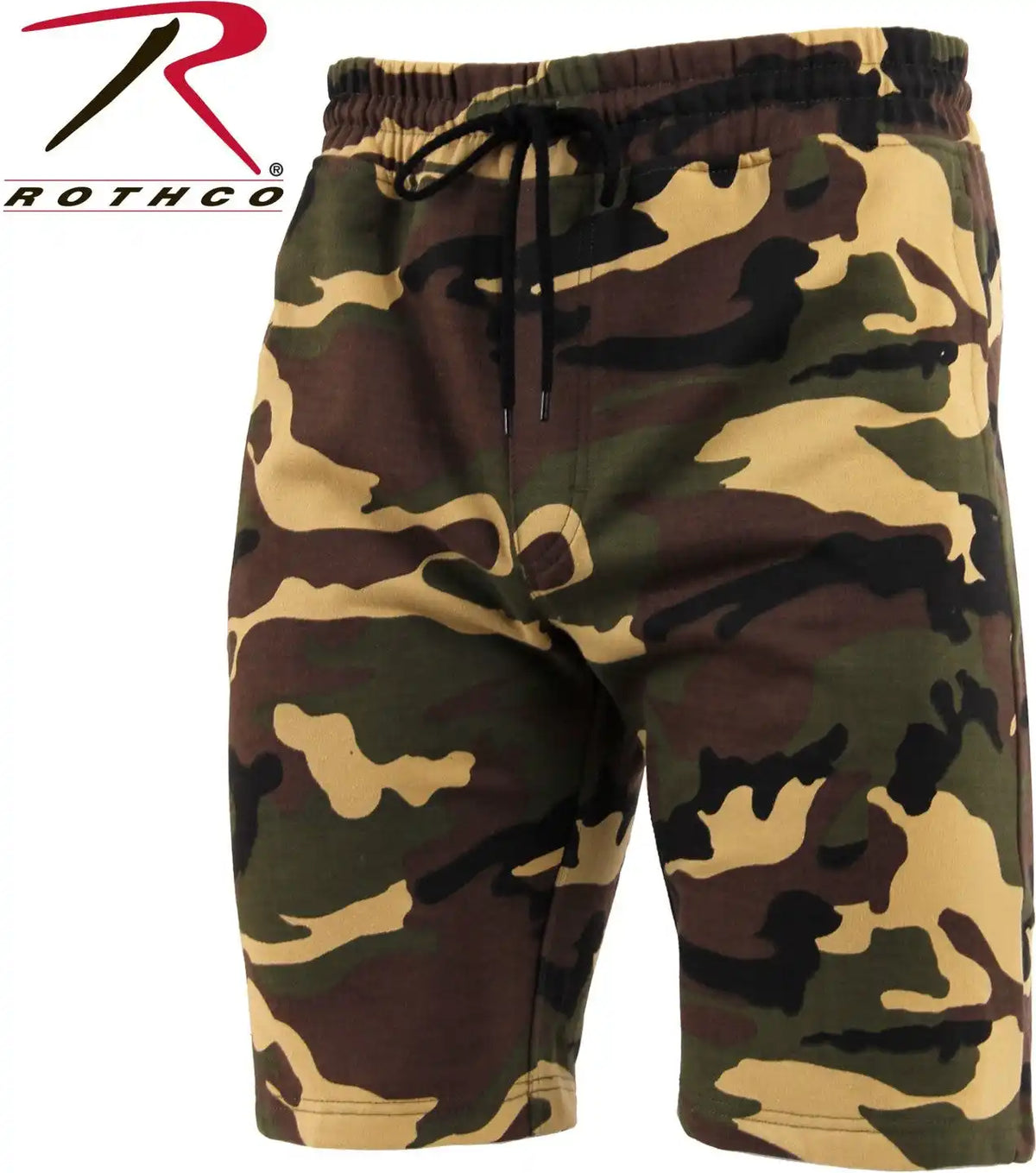 Rothco Camo and Solid Color Sweatshorts
