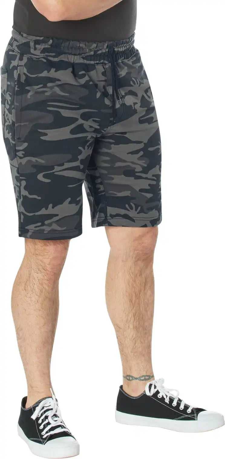 Rothco Camo and Solid Color Sweatshorts