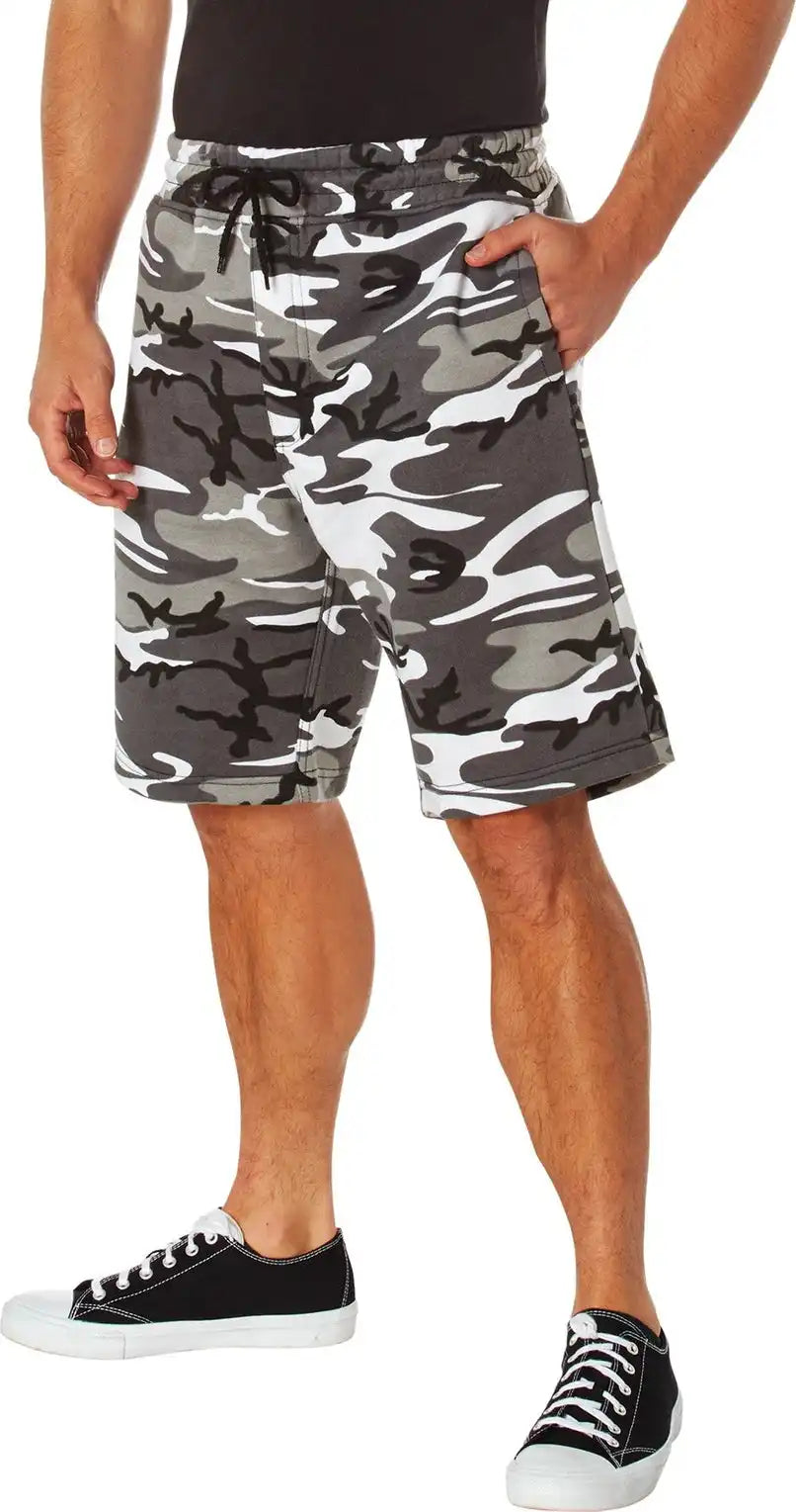 Rothco Camo and Solid Color Sweatshorts
