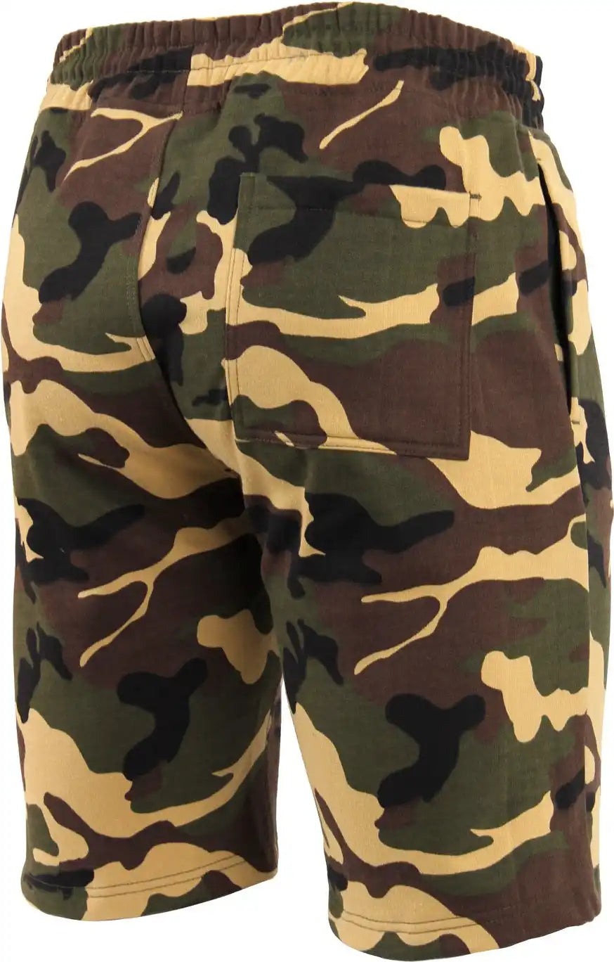 Rothco Camo and Solid Color Sweatshorts