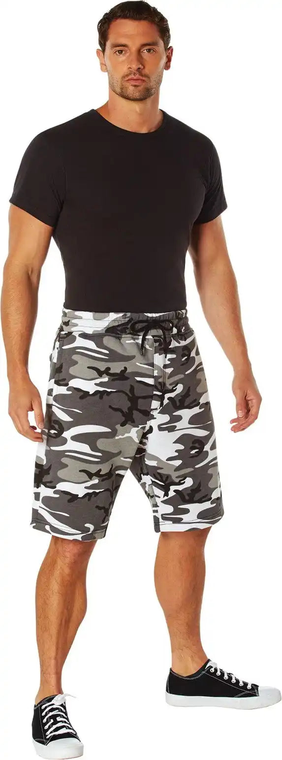 Rothco Camo and Solid Color Sweatshorts