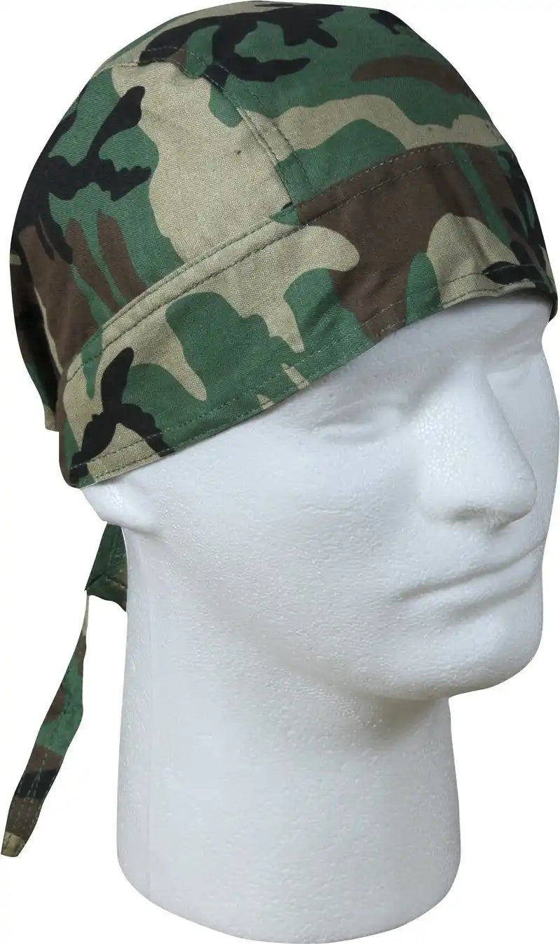 Rothco Camo Headwrap Woodland