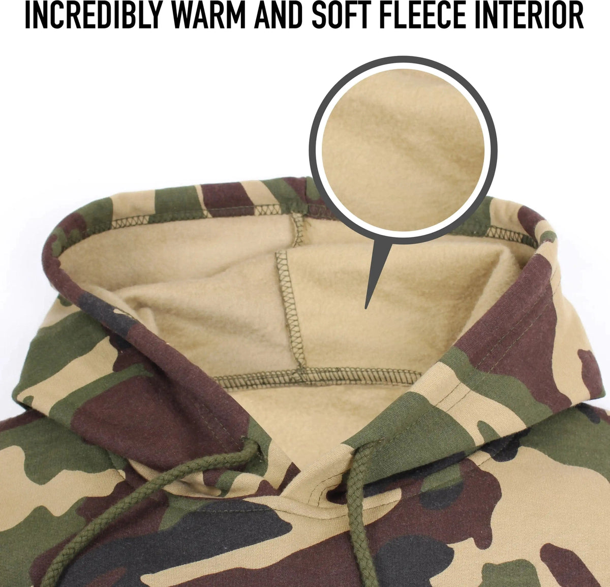 Rothco Camo Pullover Hooded Sweatshirt