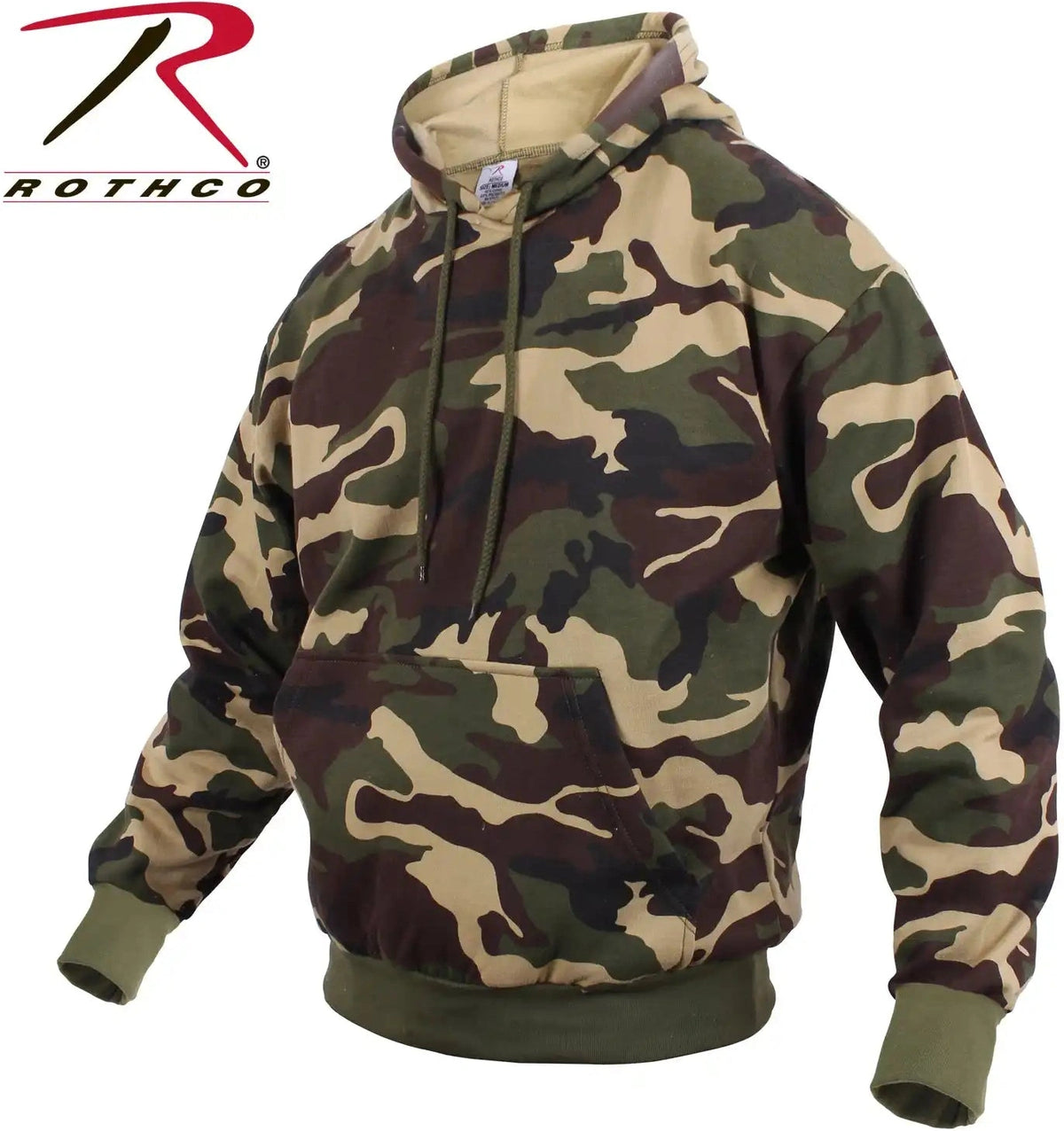 Rothco Camo Pullover Hooded Sweatshirt