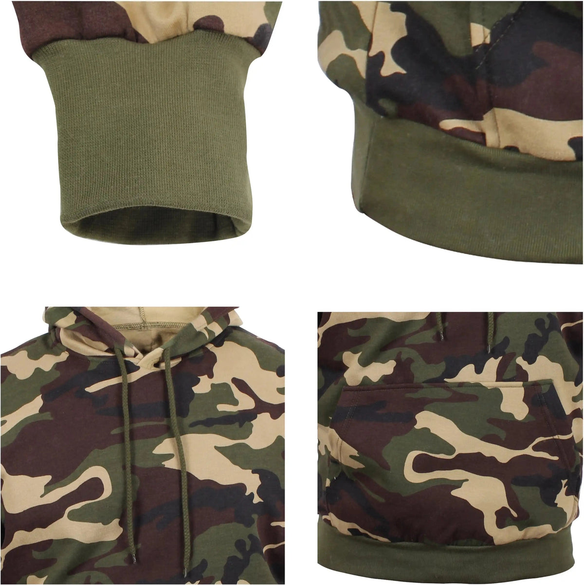 Rothco Camo Pullover Hooded Sweatshirt