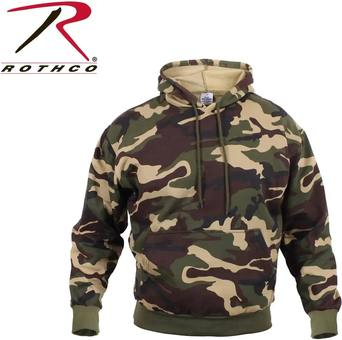 Rothco Camo Pullover Hooded Sweatshirt
