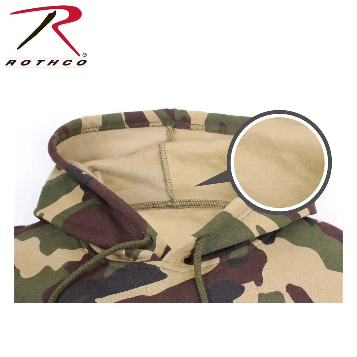 Rothco Camo Pullover Hooded Sweatshirt