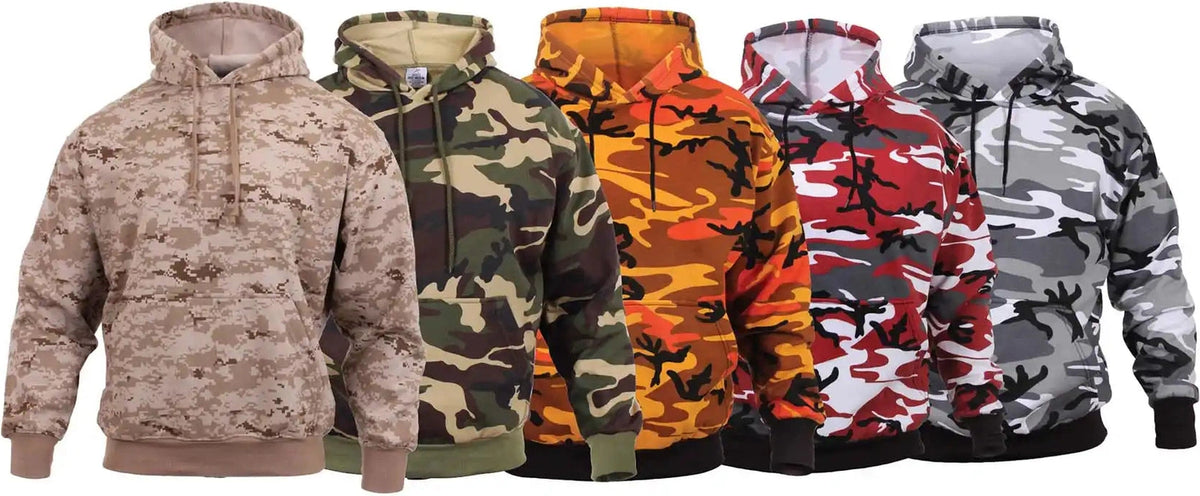 Rothco Camo Pullover Hooded Sweatshirt