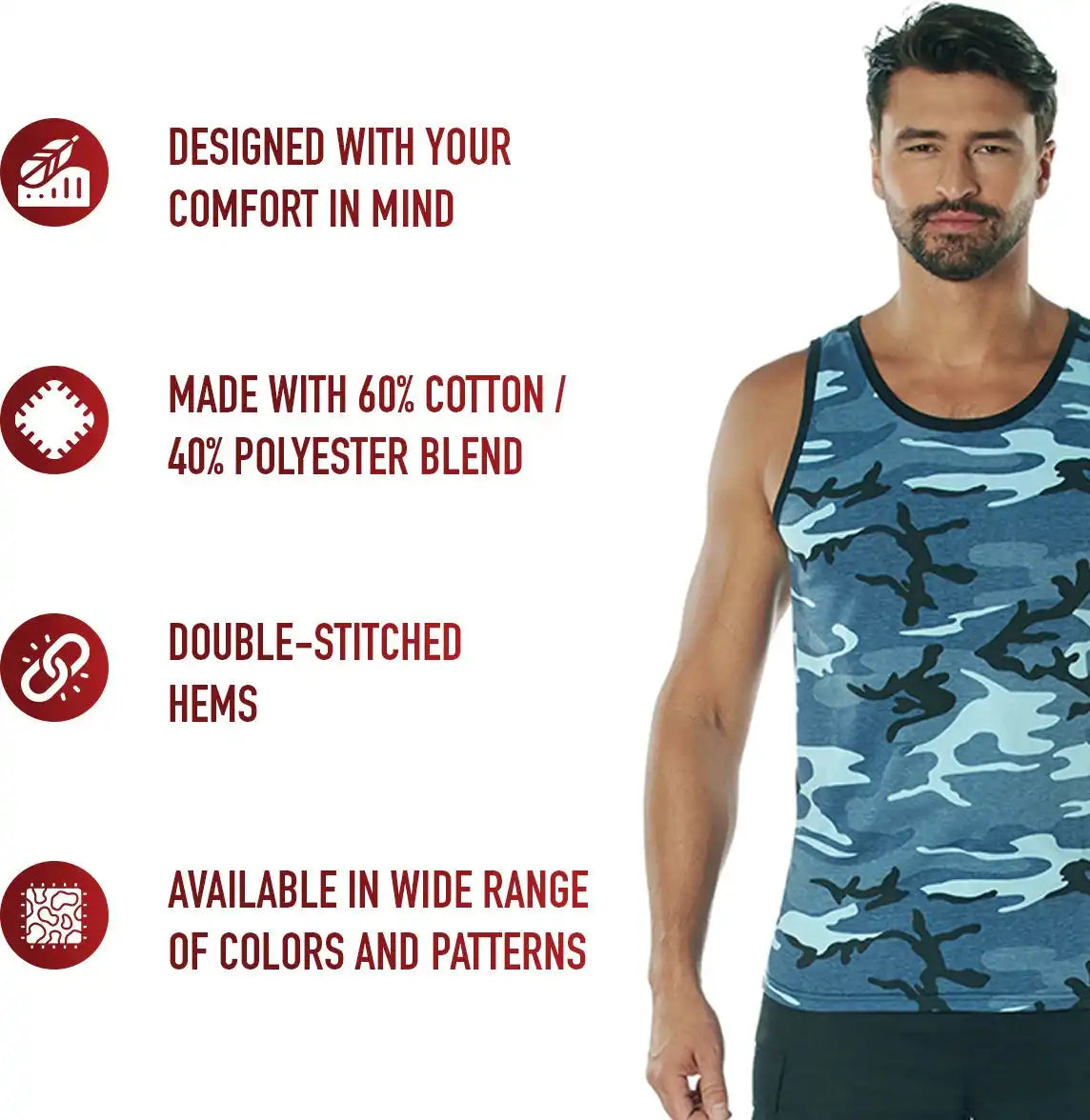 Rothco Camo Tank Top