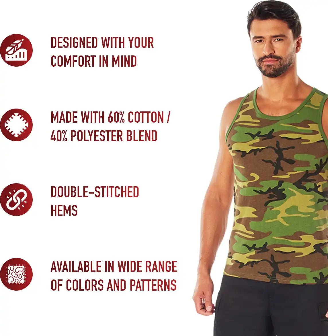 Rothco Camo Tank Top