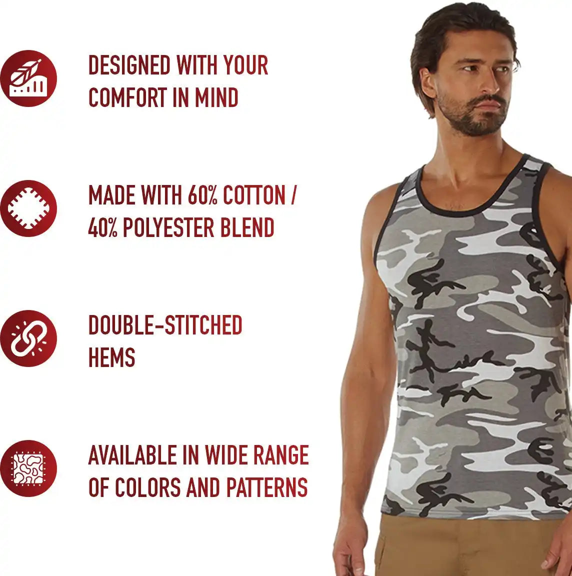 Rothco Camo Tank Top