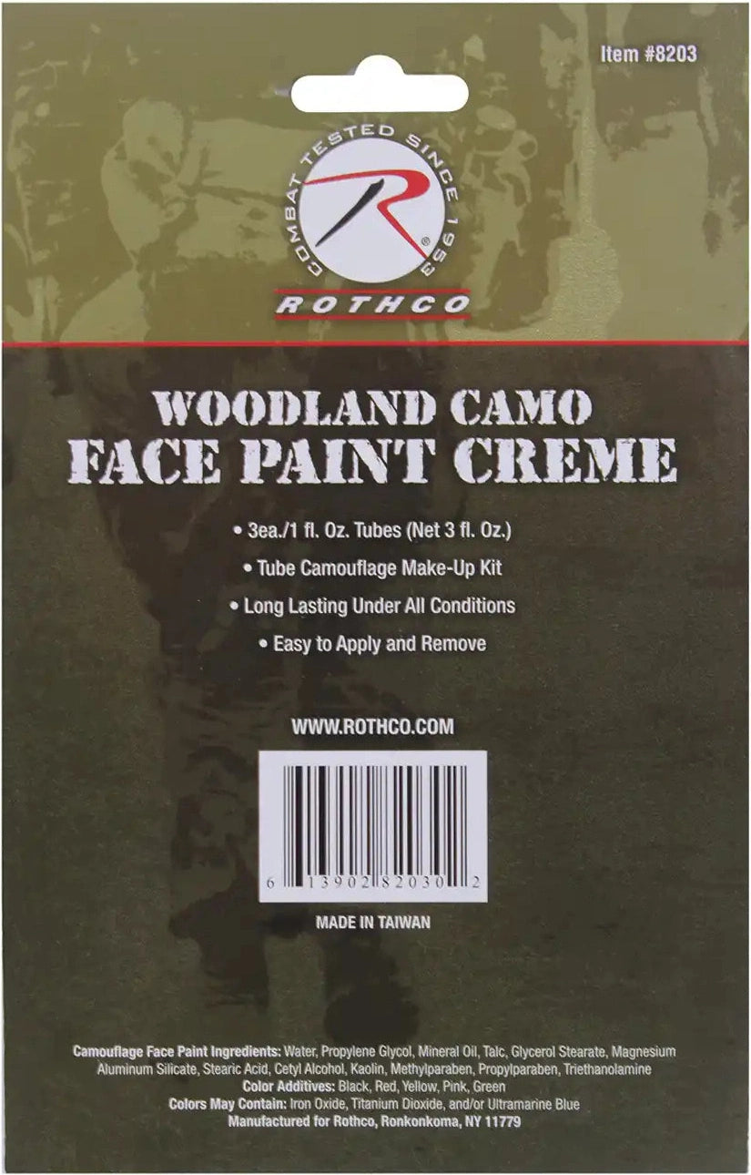 Rothco Camouflage Face Paint Creme Green