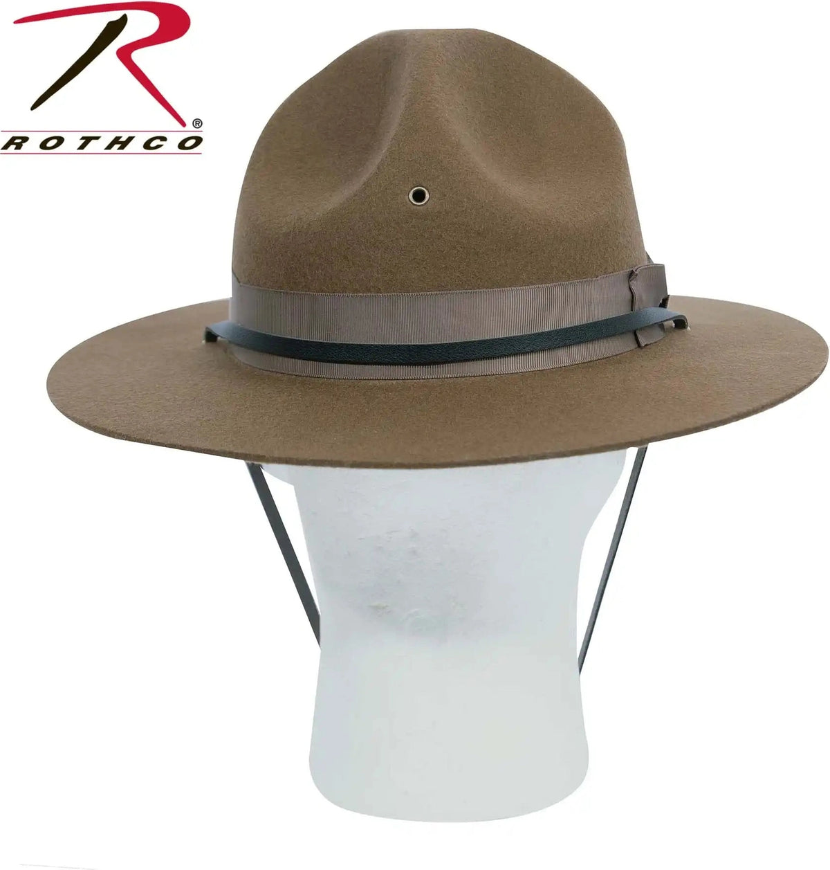 Rothco Campaign Hat - Brown / 7 1/2