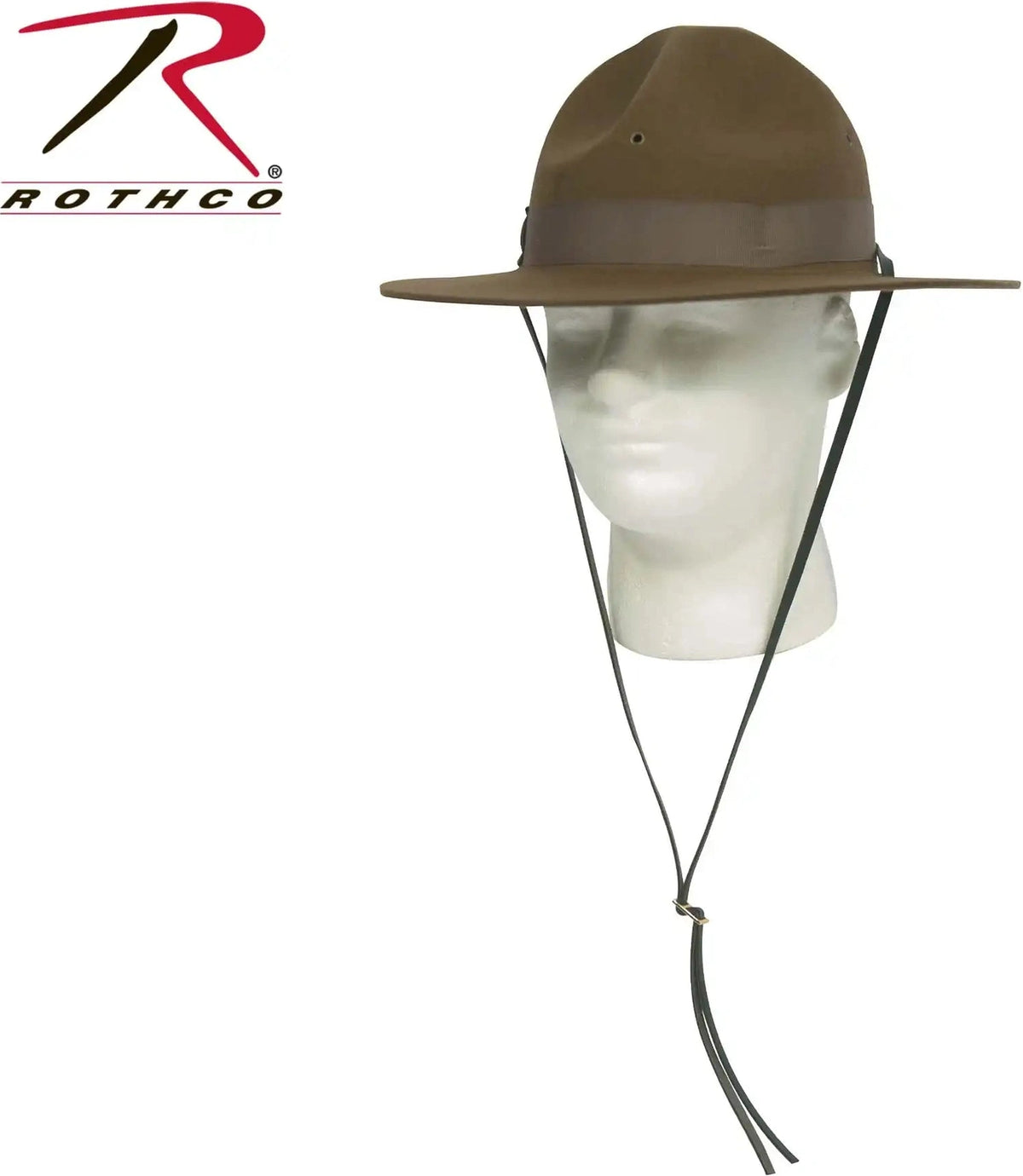 Rothco Campaign Hat - Brown / 7 1/2