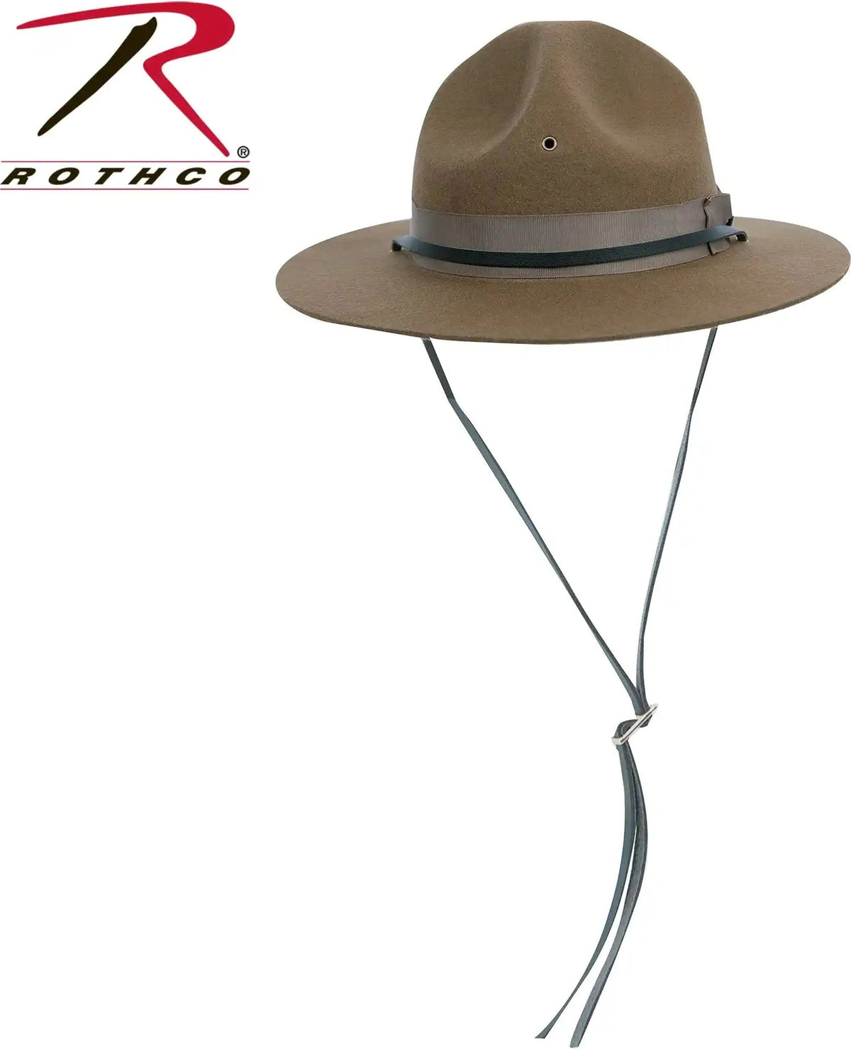 Rothco Campaign Hat - Brown / 7 1/2