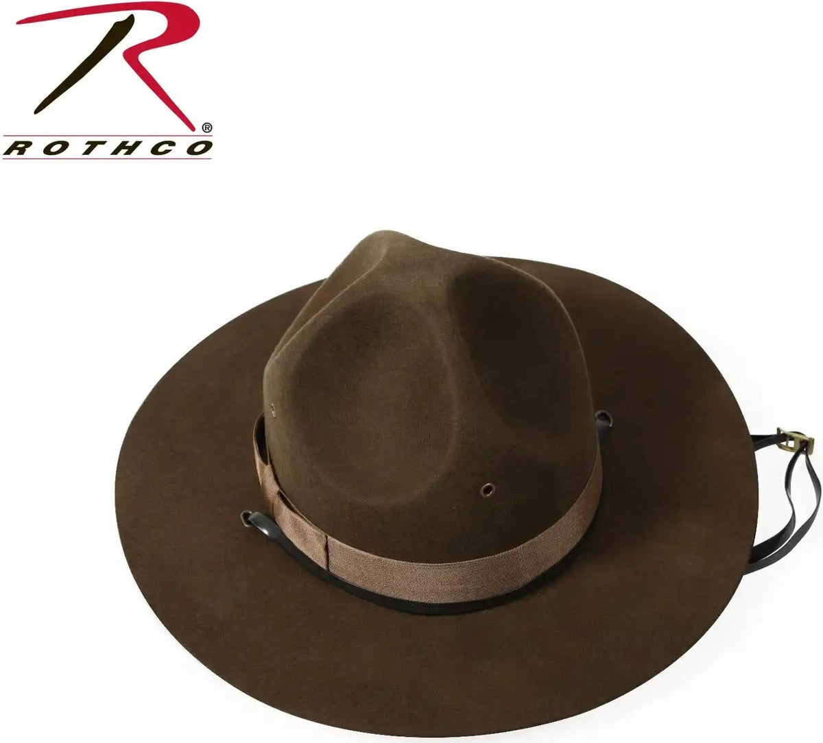 Rothco Campaign Hat - Brown / 7 1/2