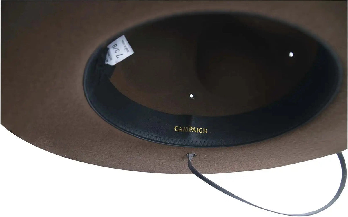 Rothco Campaign Hat - Brown / 7 1/2