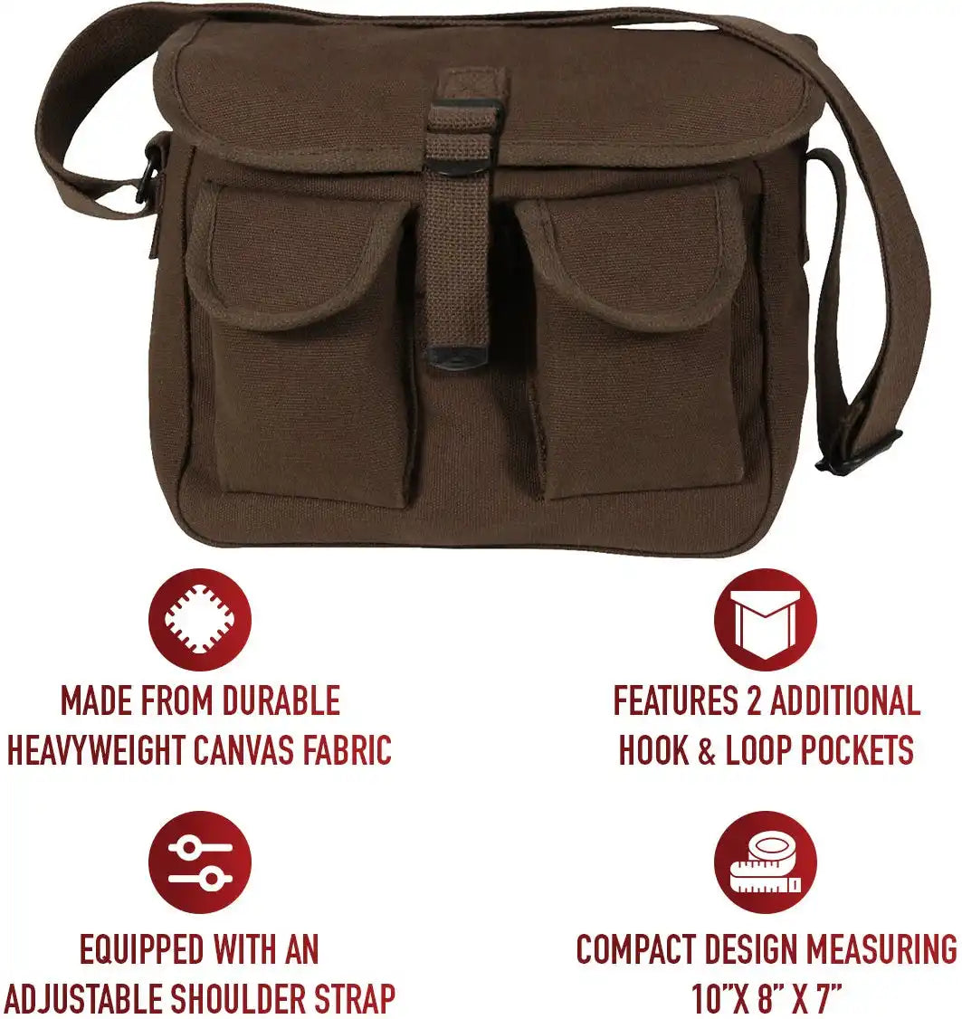 Rothco Canvas Ammo Shoulder Bag