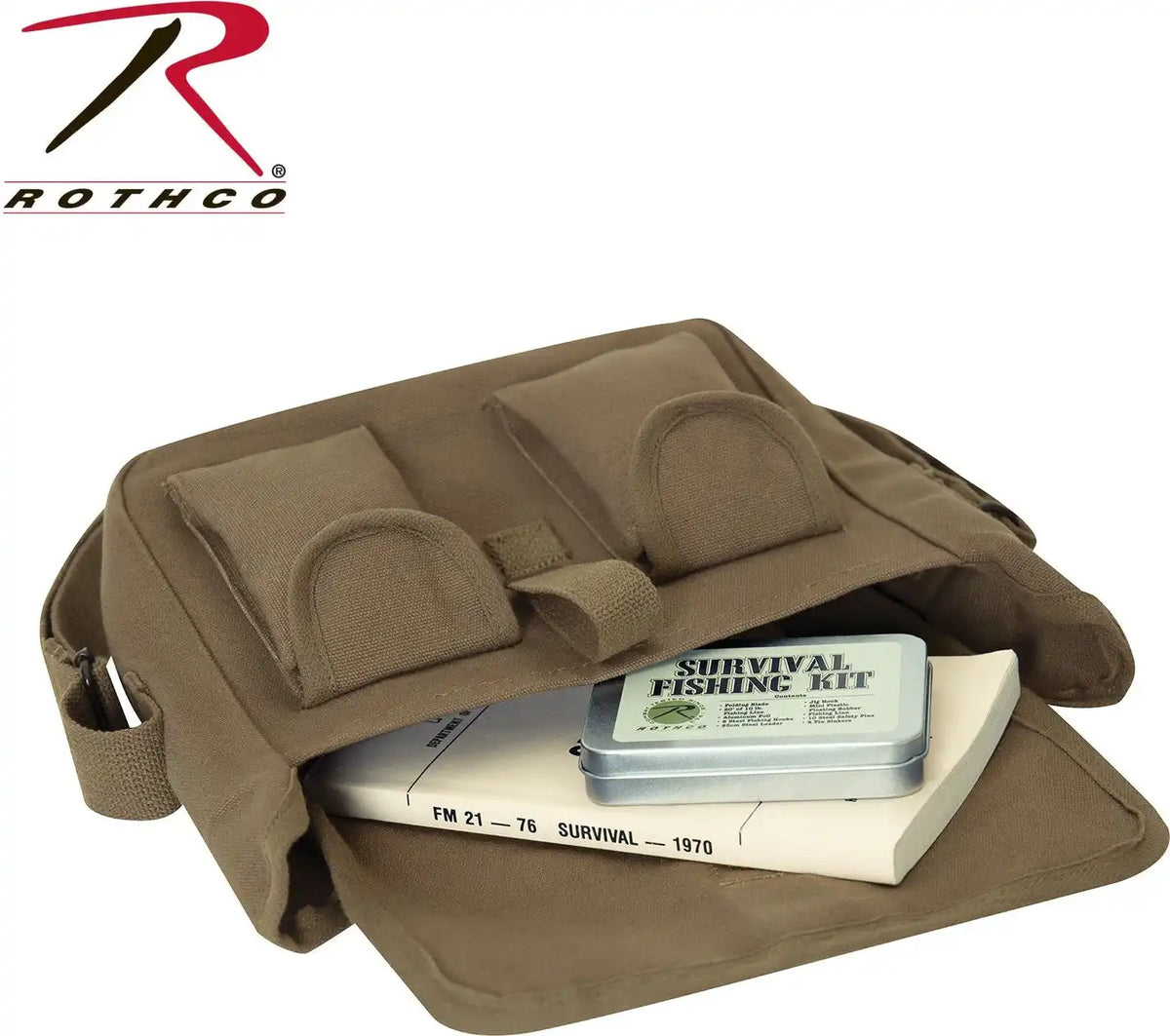 Rothco Canvas Ammo Shoulder Bag