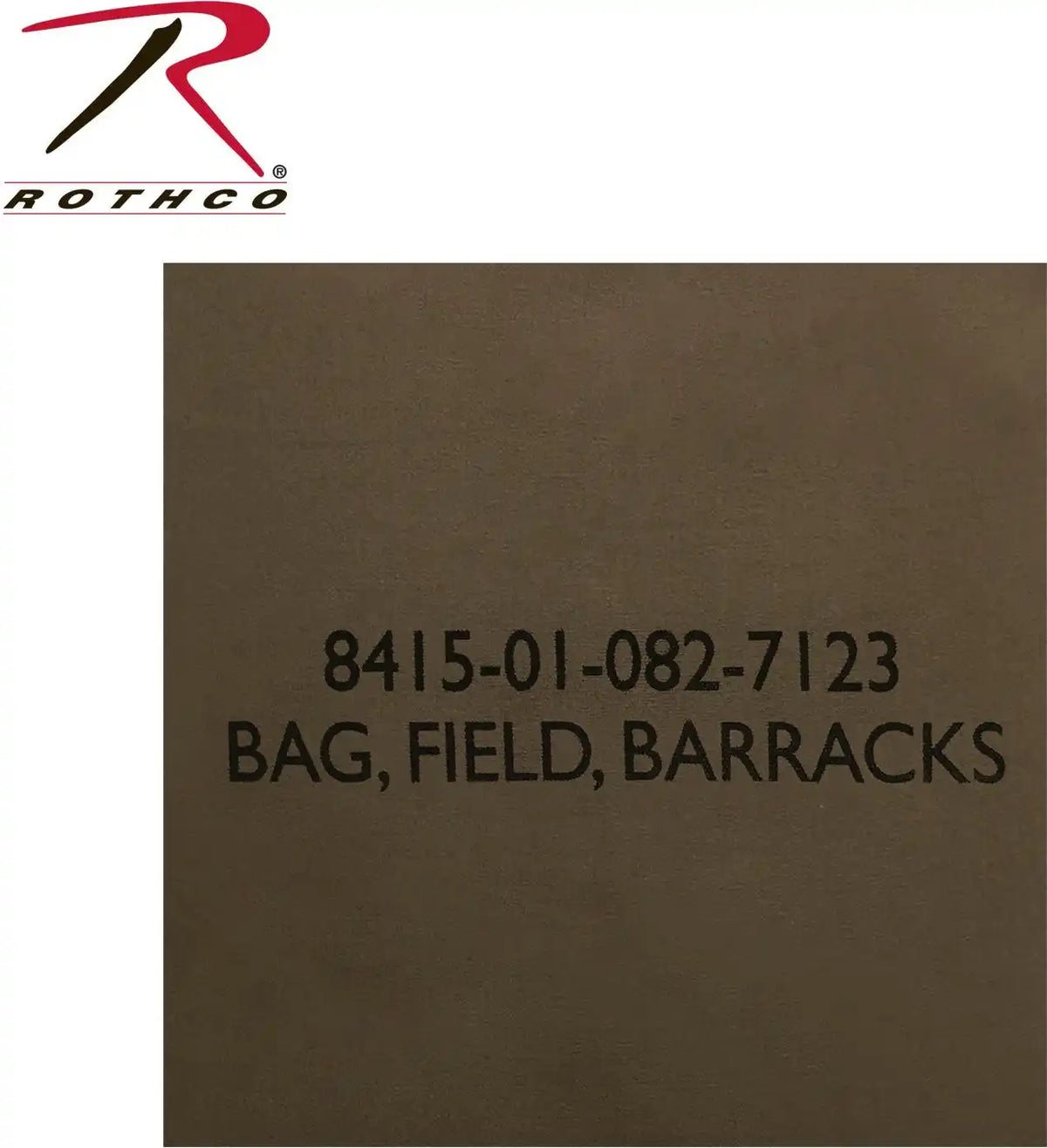 Rothco Canvas Barracks Bag