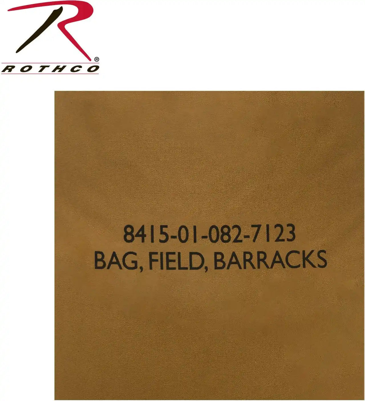 Rothco Canvas Barracks Bag