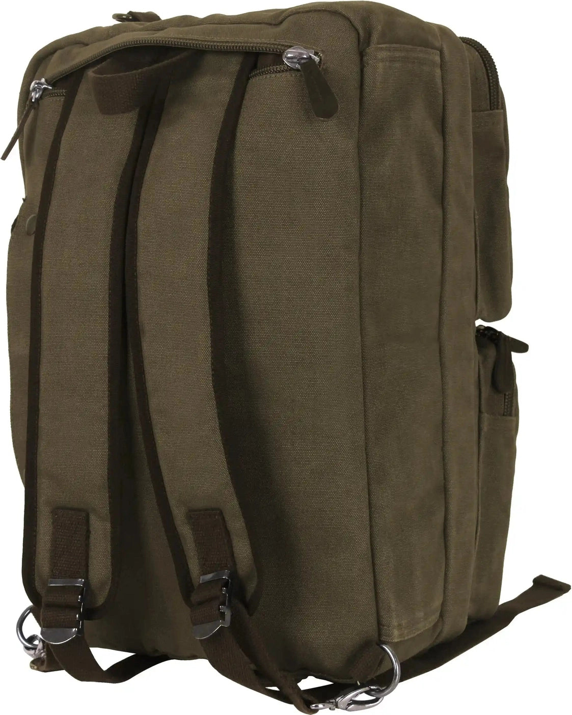 Rothco Canvas Briefcase Backpack - Olive Drab / one Size