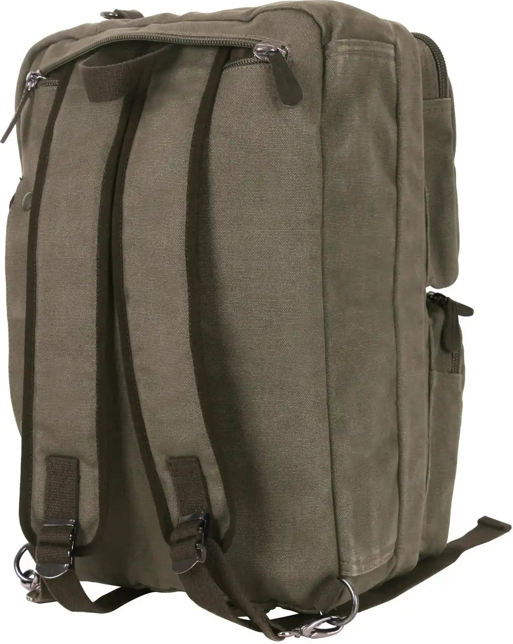 Rothco Canvas Briefcase Backpack - Olive Drab / one Size