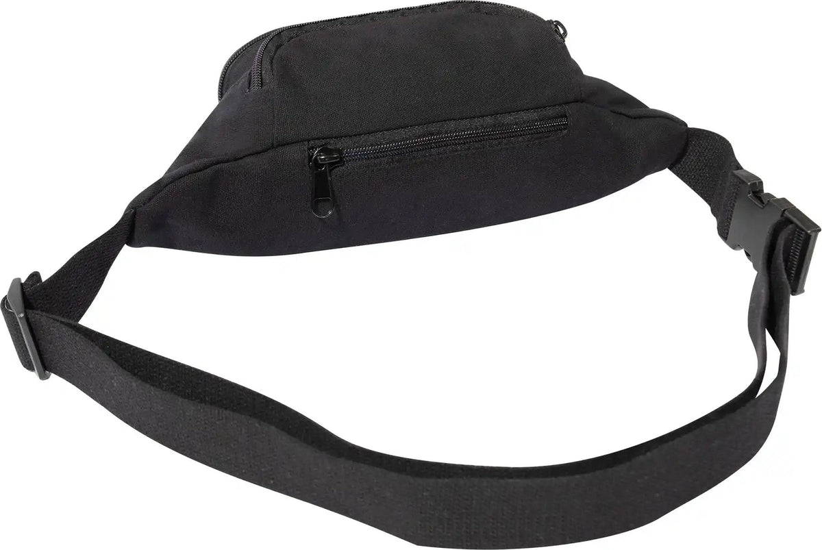 Rothco Canvas Crossbody Fanny Pack Black