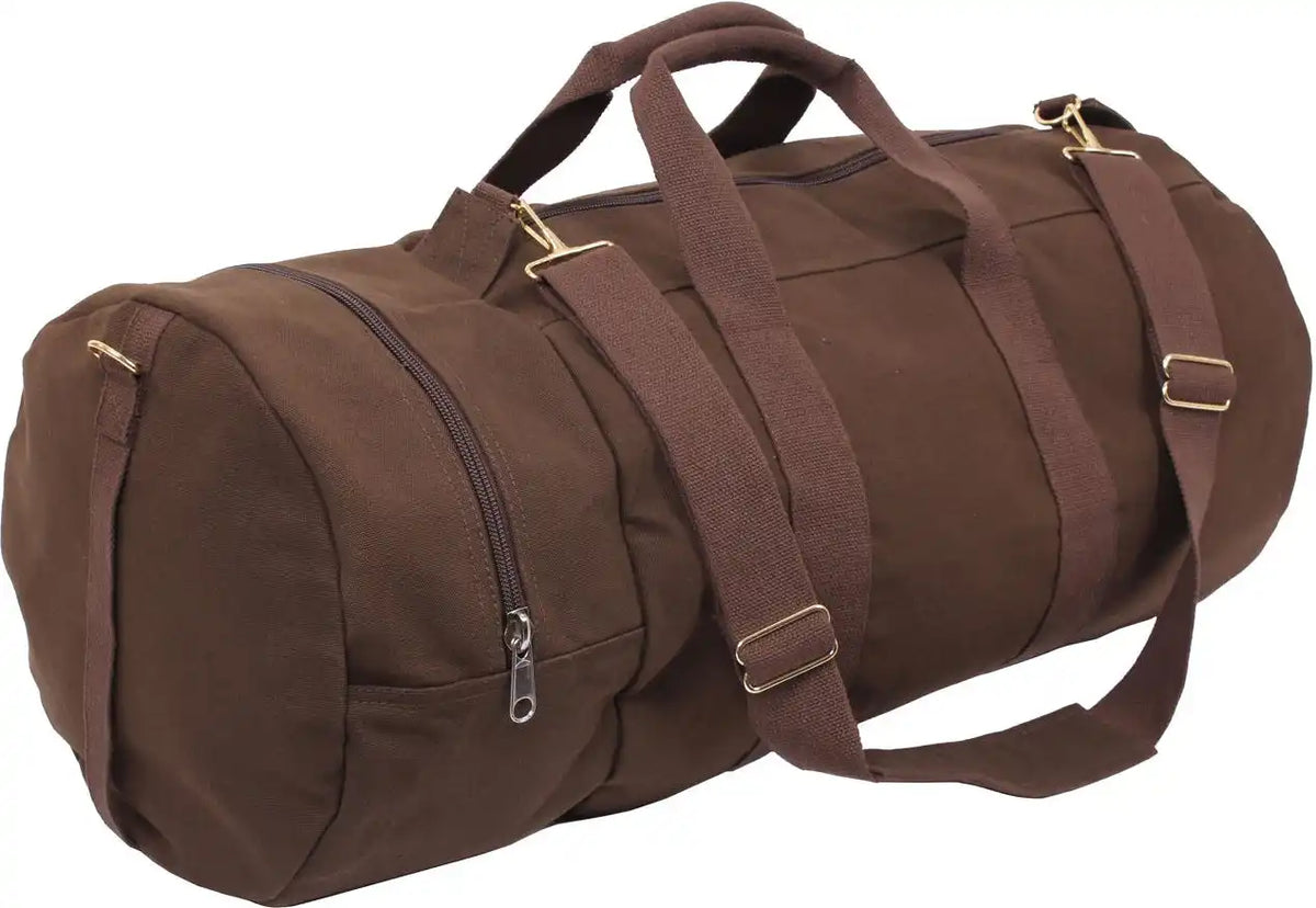 Rothco Canvas Double Ender Sports Bag Earth Brown