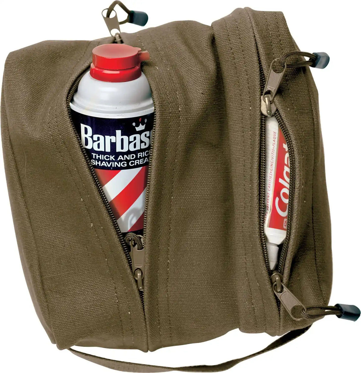Rothco Canvas Dual Compartment Travel Kit