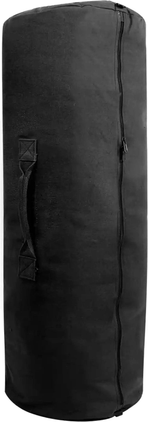 Rothco Canvas Duffle Bag with Side Zipper