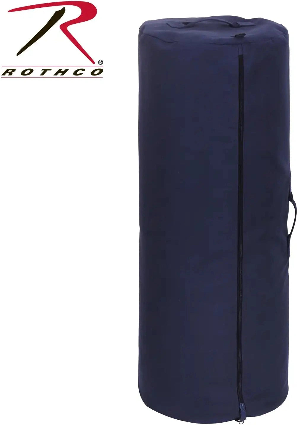 Rothco Canvas Duffle Bag with Side Zipper