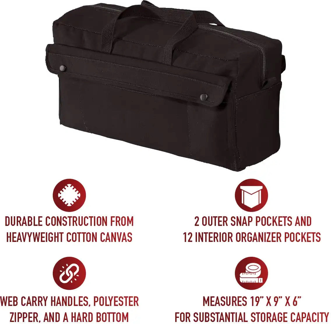 Rothco Canvas Jumbo Mechanic Tool Bag