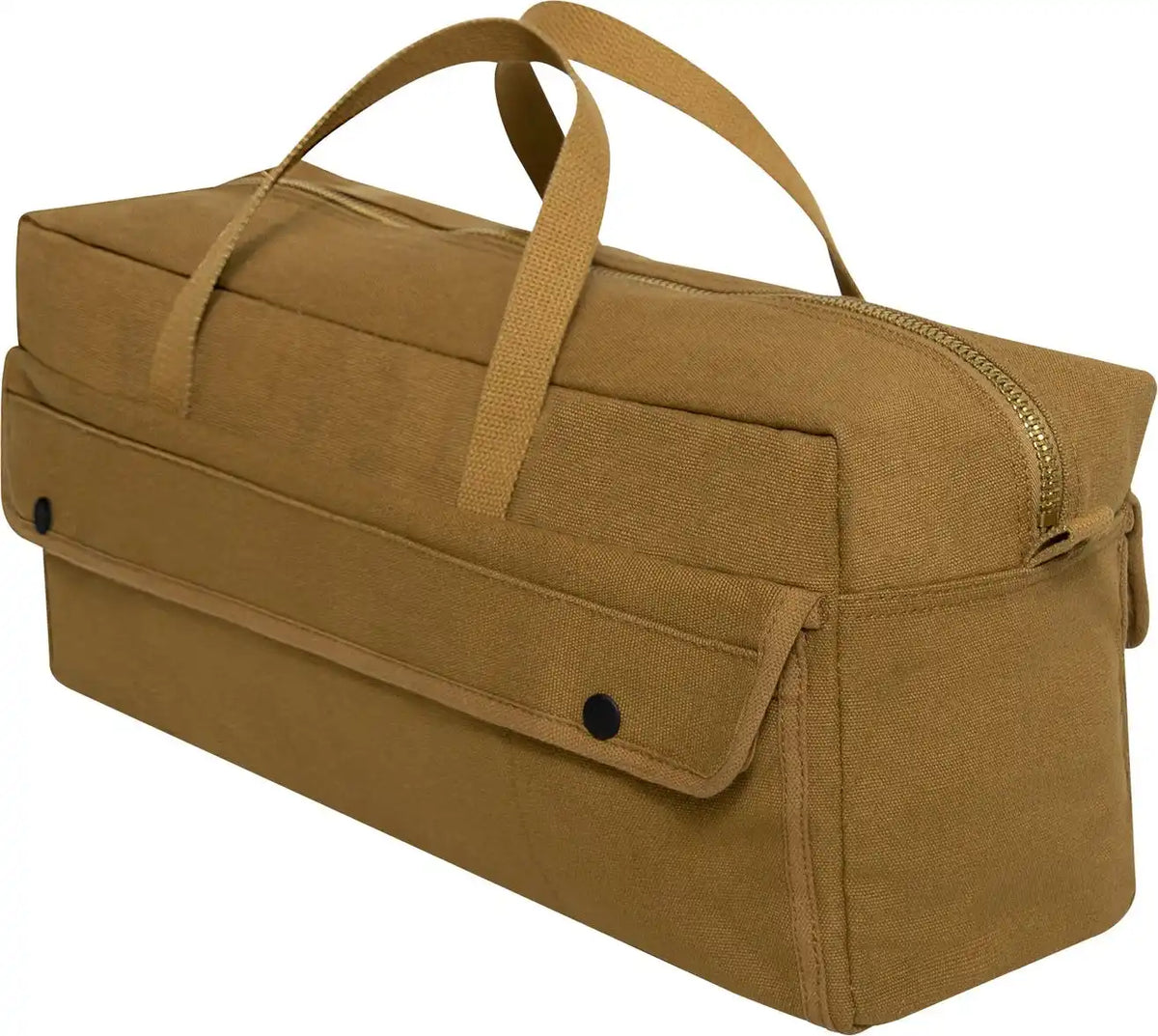 Rothco Canvas Jumbo Tool Bag with Brass Zipper