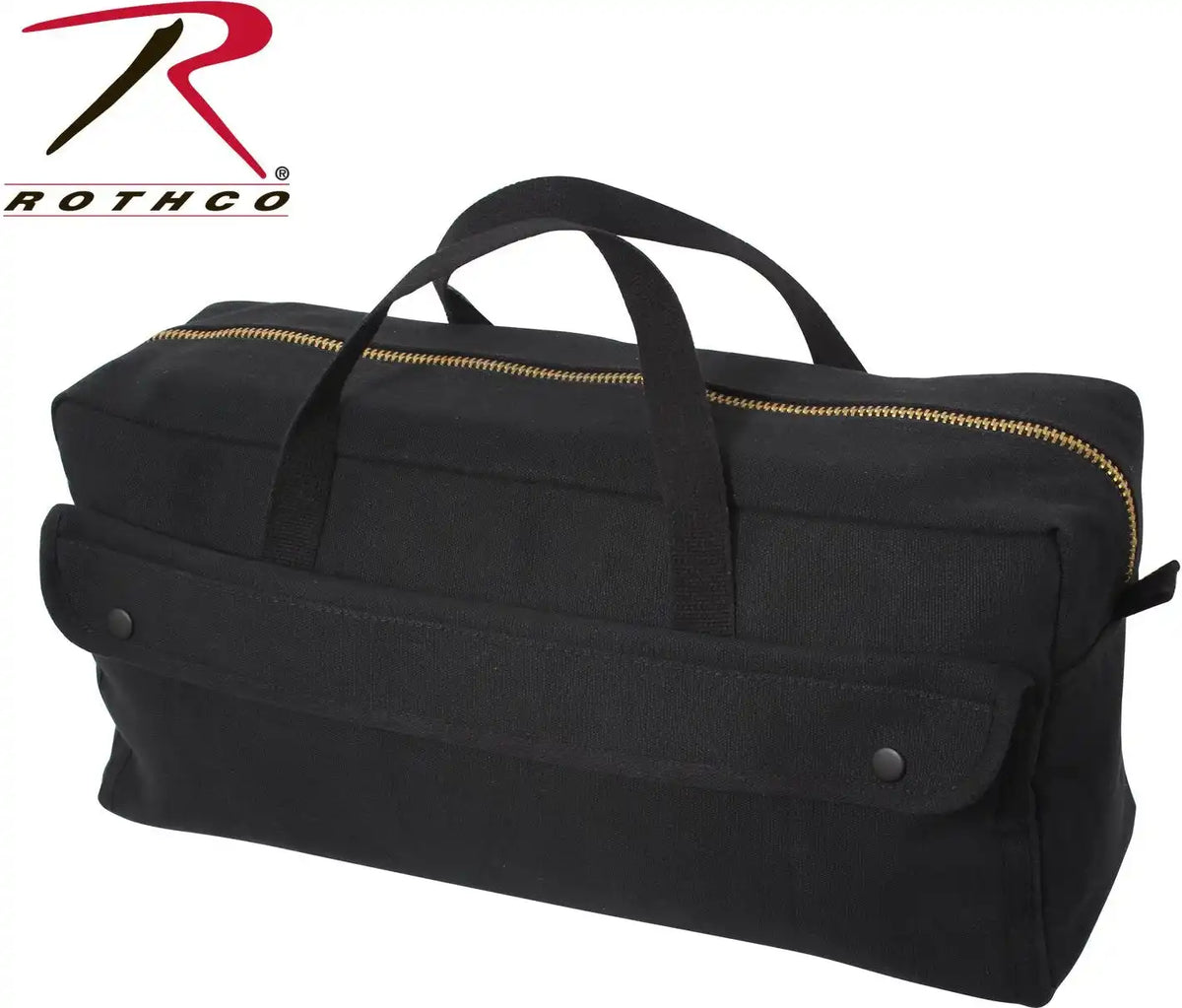 Rothco Canvas Jumbo Tool Bag with Brass Zipper
