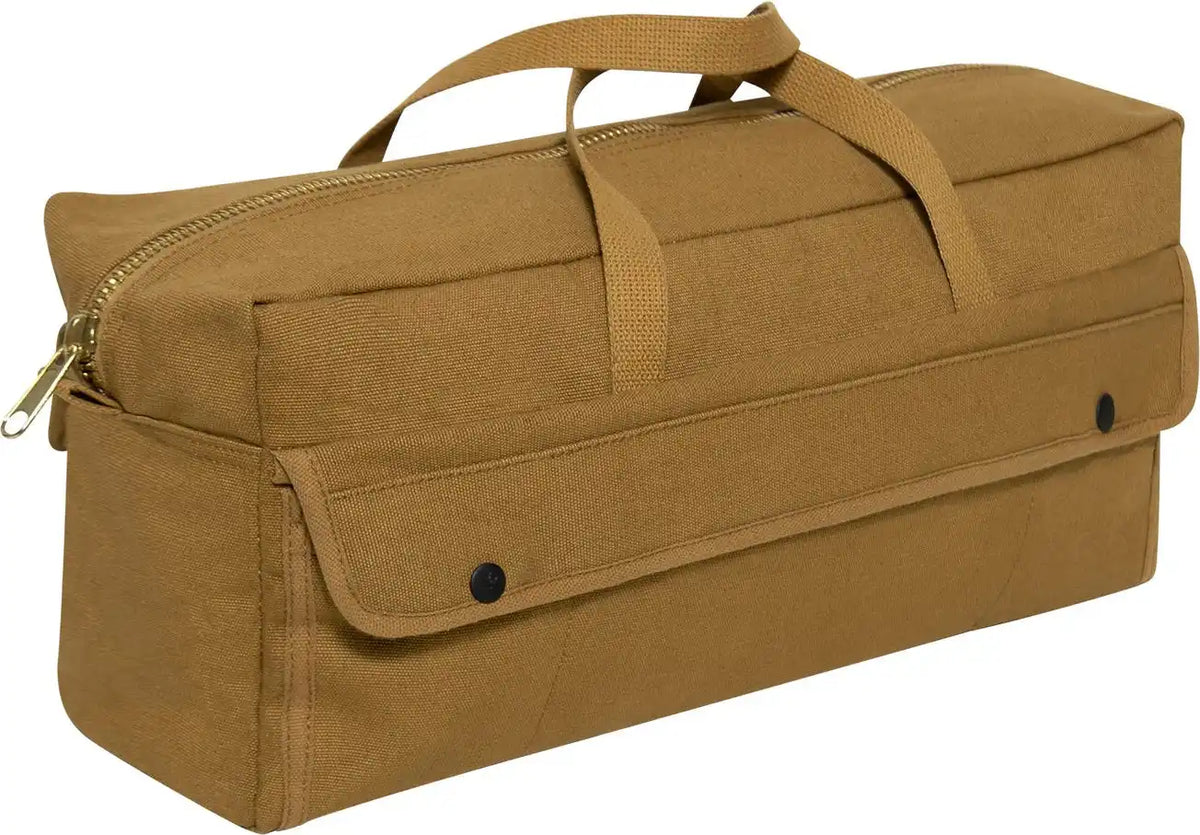 Rothco Canvas Jumbo Tool Bag with Brass Zipper