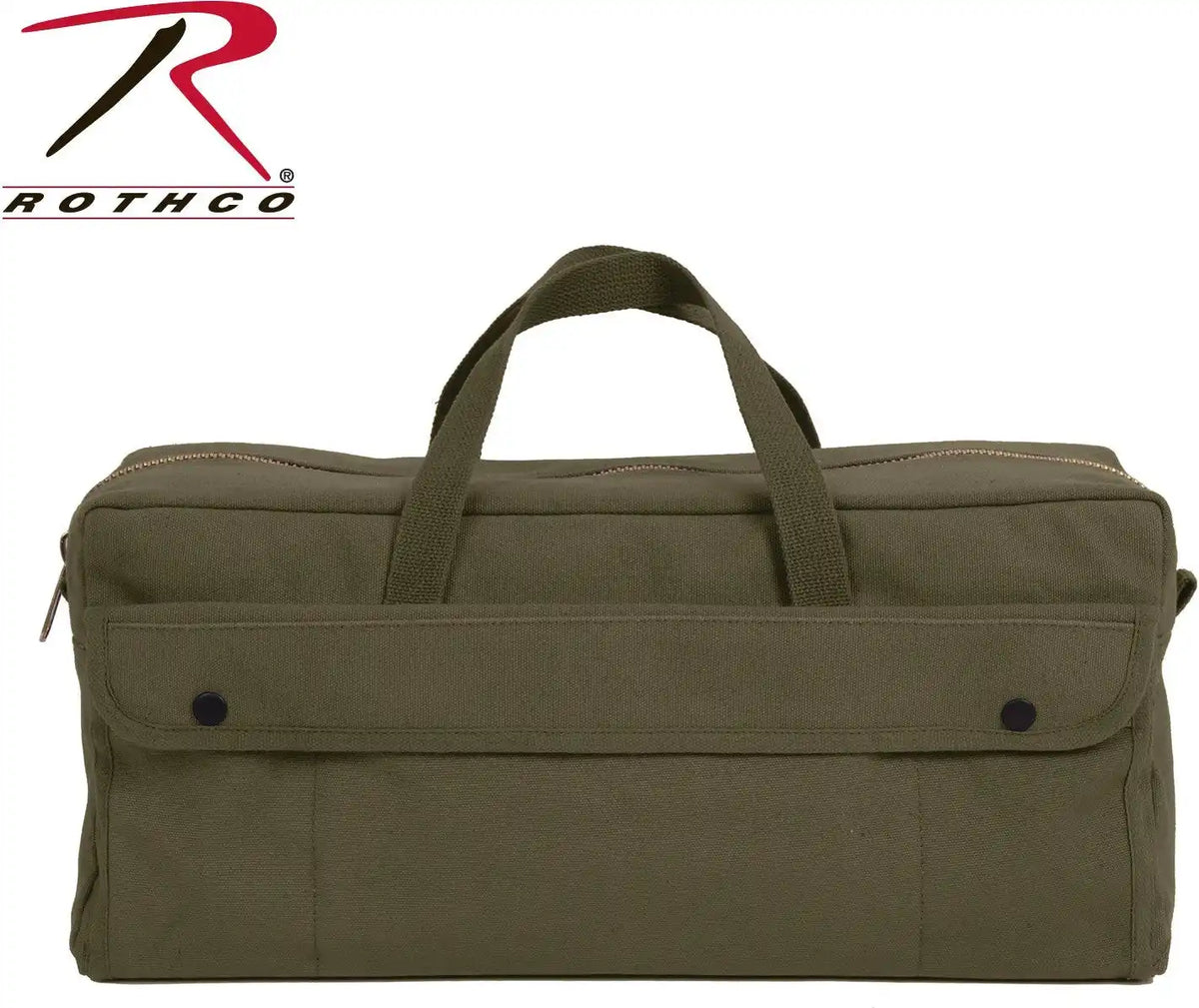 Rothco Canvas Jumbo Tool Bag with Brass Zipper