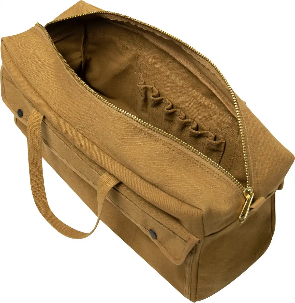 Rothco Canvas Jumbo Tool Bag with Brass Zipper