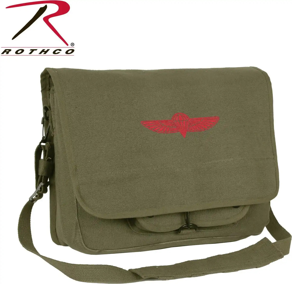 Rothco Canvas Paratrooper Messenger Bag