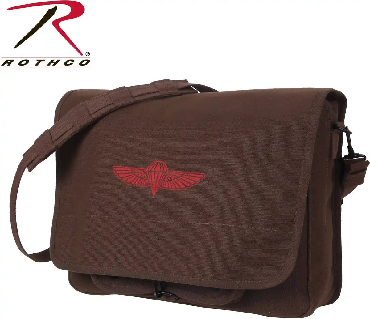 Rothco Canvas Paratrooper Messenger Bag