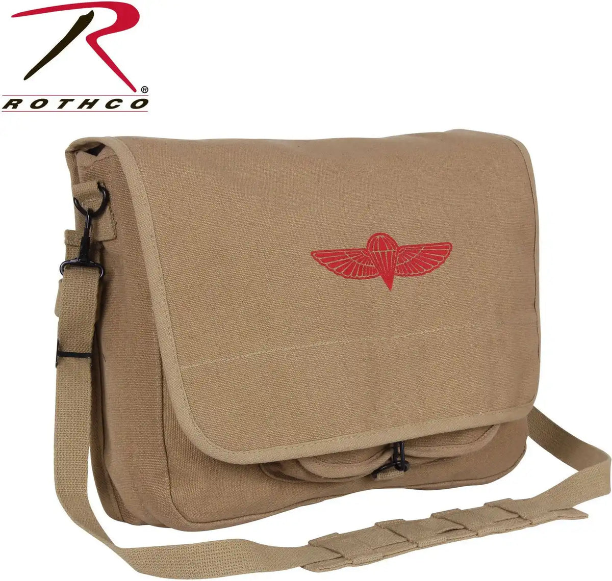 Rothco Canvas Paratrooper Messenger Bag