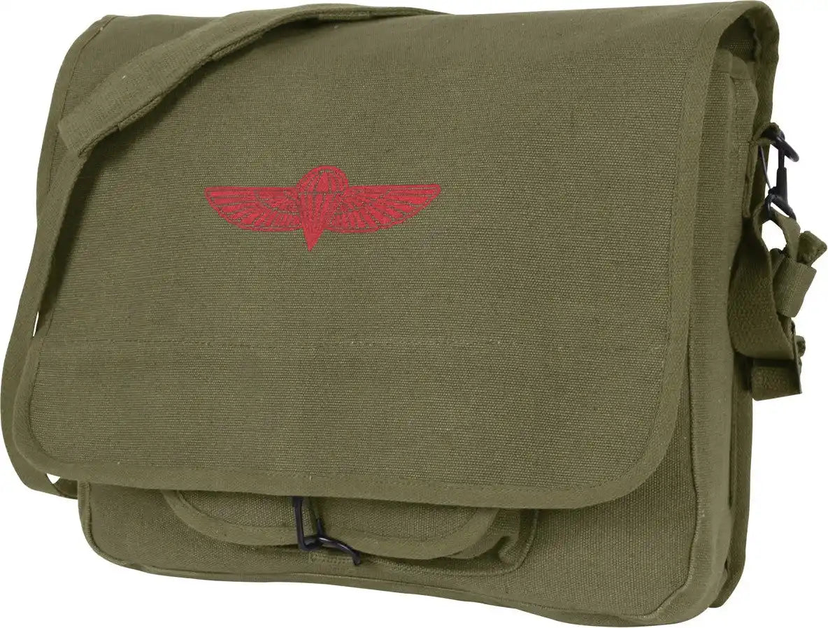 Rothco Canvas Paratrooper Messenger Bag